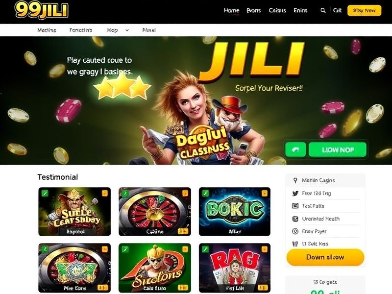 Welcome to 99jili.com, your premier destination for online gambling. Explore a vast selection of casino games, sports betting, and exclusive bonuses. Join now for thrilling gameplay and real-time wins!